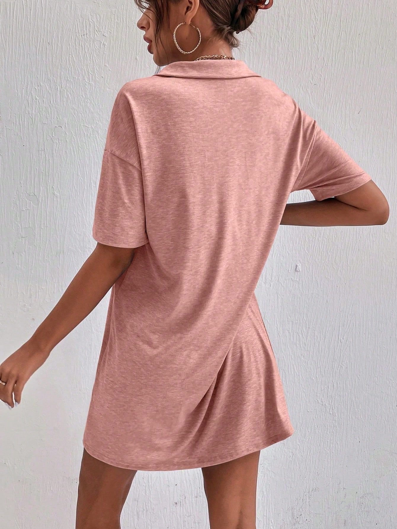 Women's Short Sleeve T-Shirt Dress