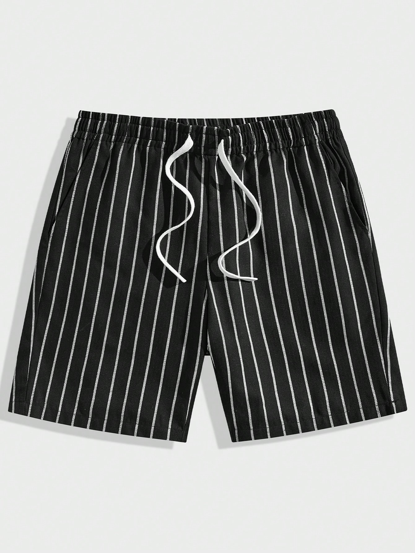 Manfinity Hypemode Men's Striped Woven Casual Shorts