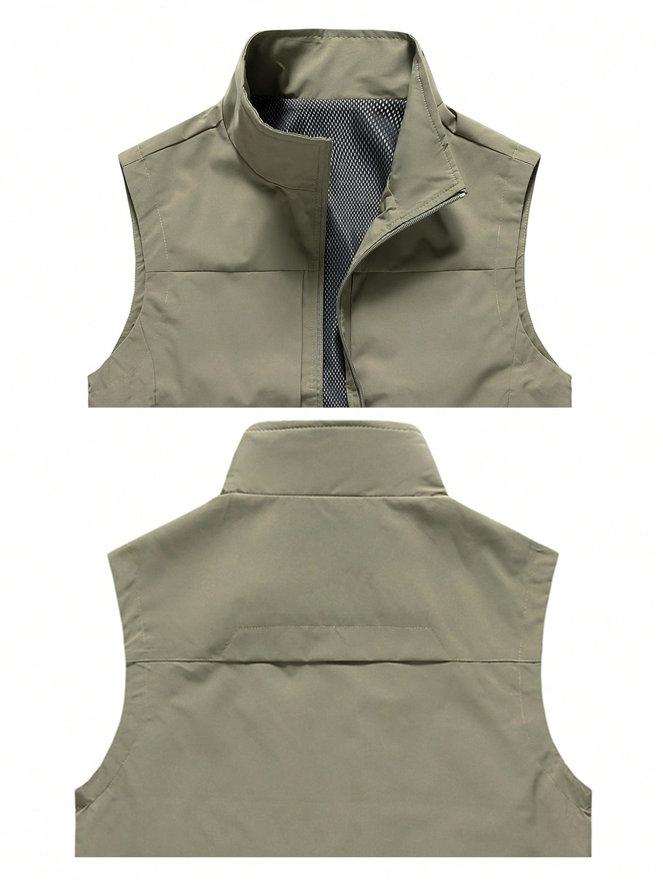 Men's Outdoor Casual Cargo Vest, Lightweight And