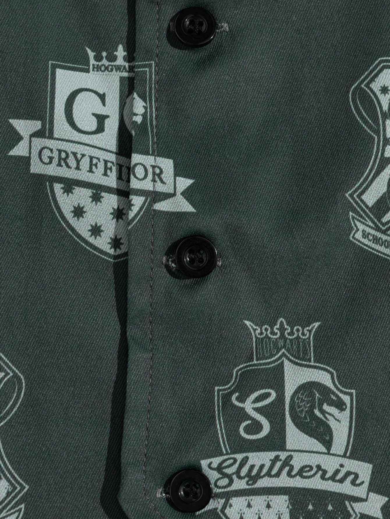 Harry Potter | ROMWE Men Printed Single Breasted Vest