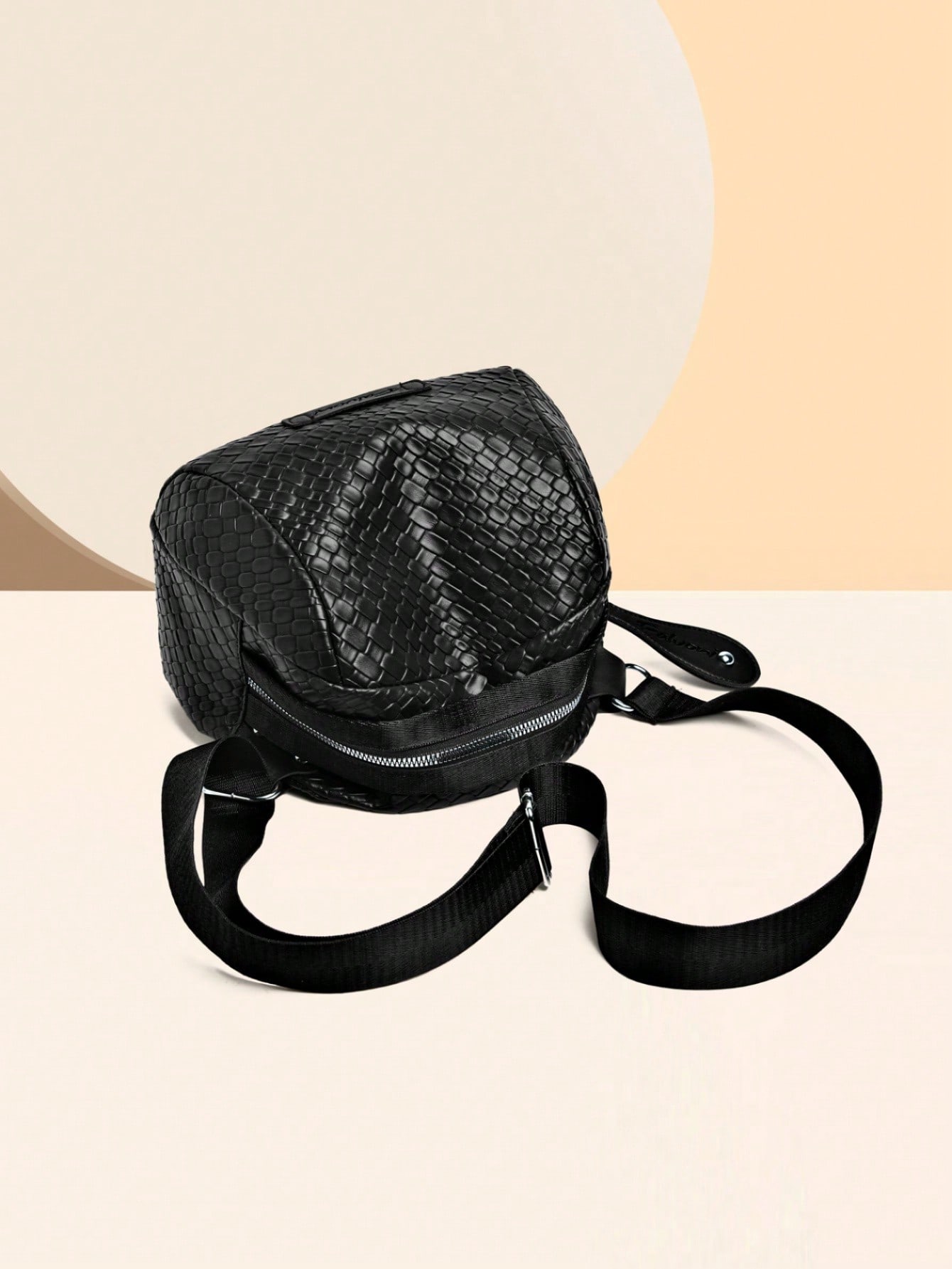 Women's Fashion Saddle Bag, Pebbled Crossbody Bag, Chest Bag