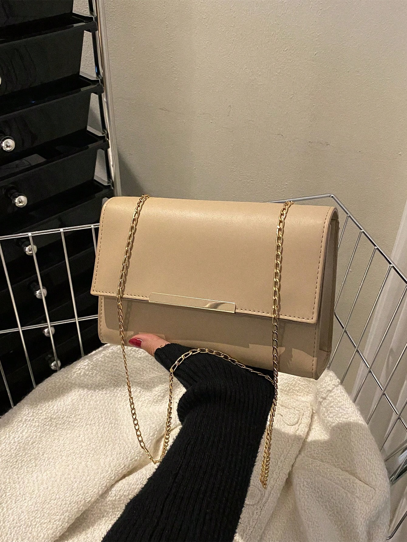 Mini Solid Color Fashion Shoulder Bag