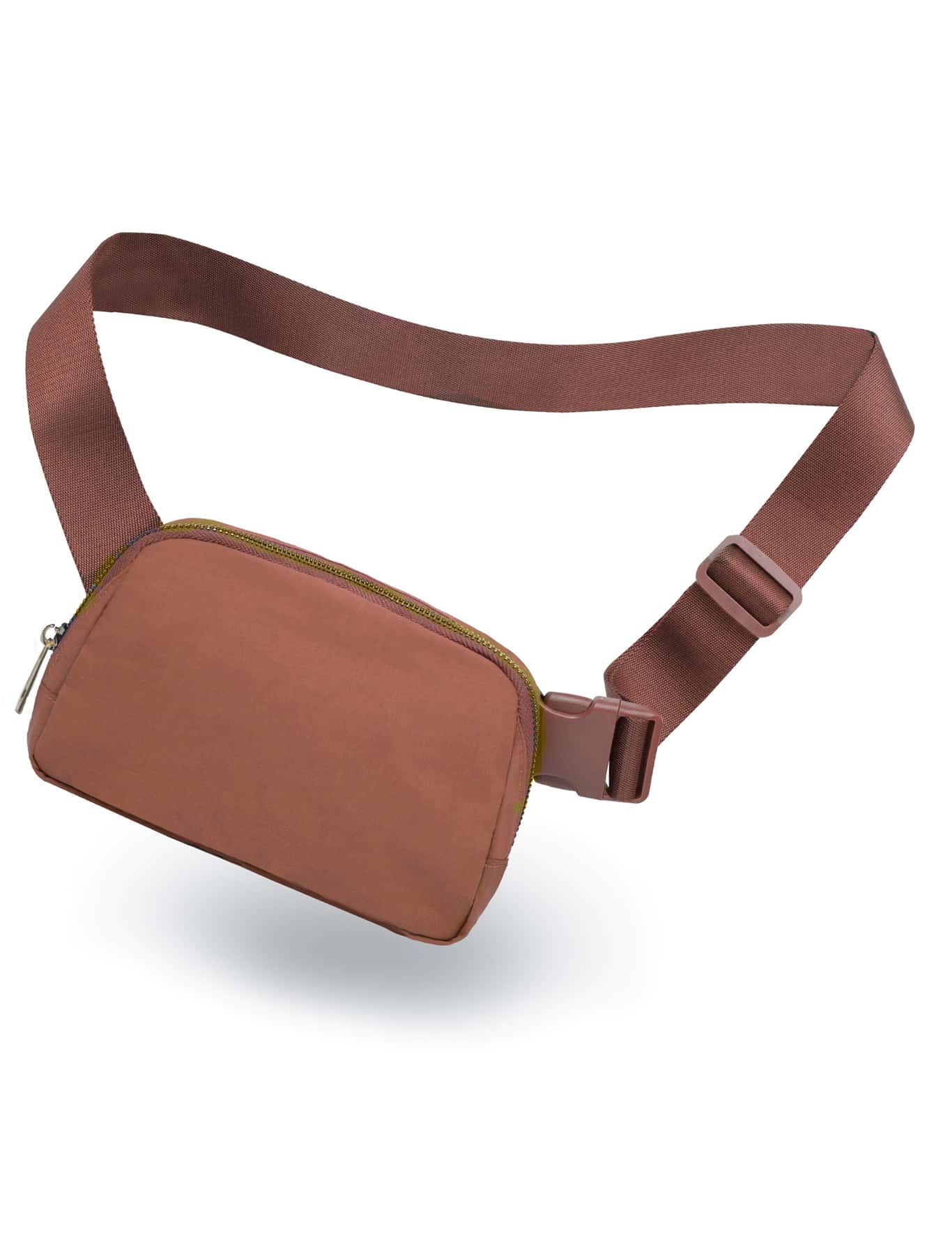 Minimalist Zipper Fanny Pack, Mothers Day Gift For Mom Perfect For Outdoor Travel Sports, Lightweight, Portable