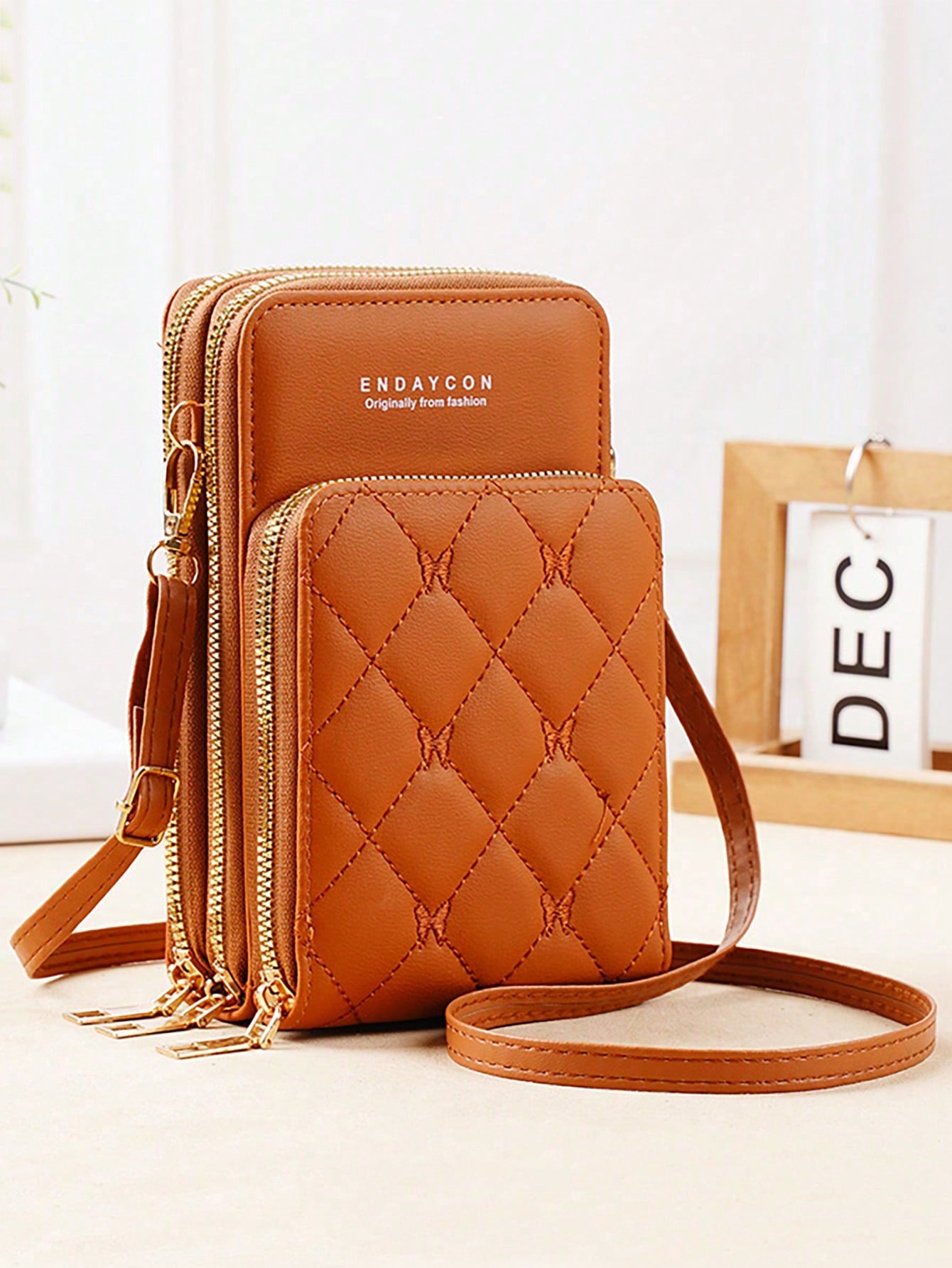 Small Crossbody Cell Phone Purse For Women Mini Messenger Shoulder Handbag Wallet With Credit Card Side Bag