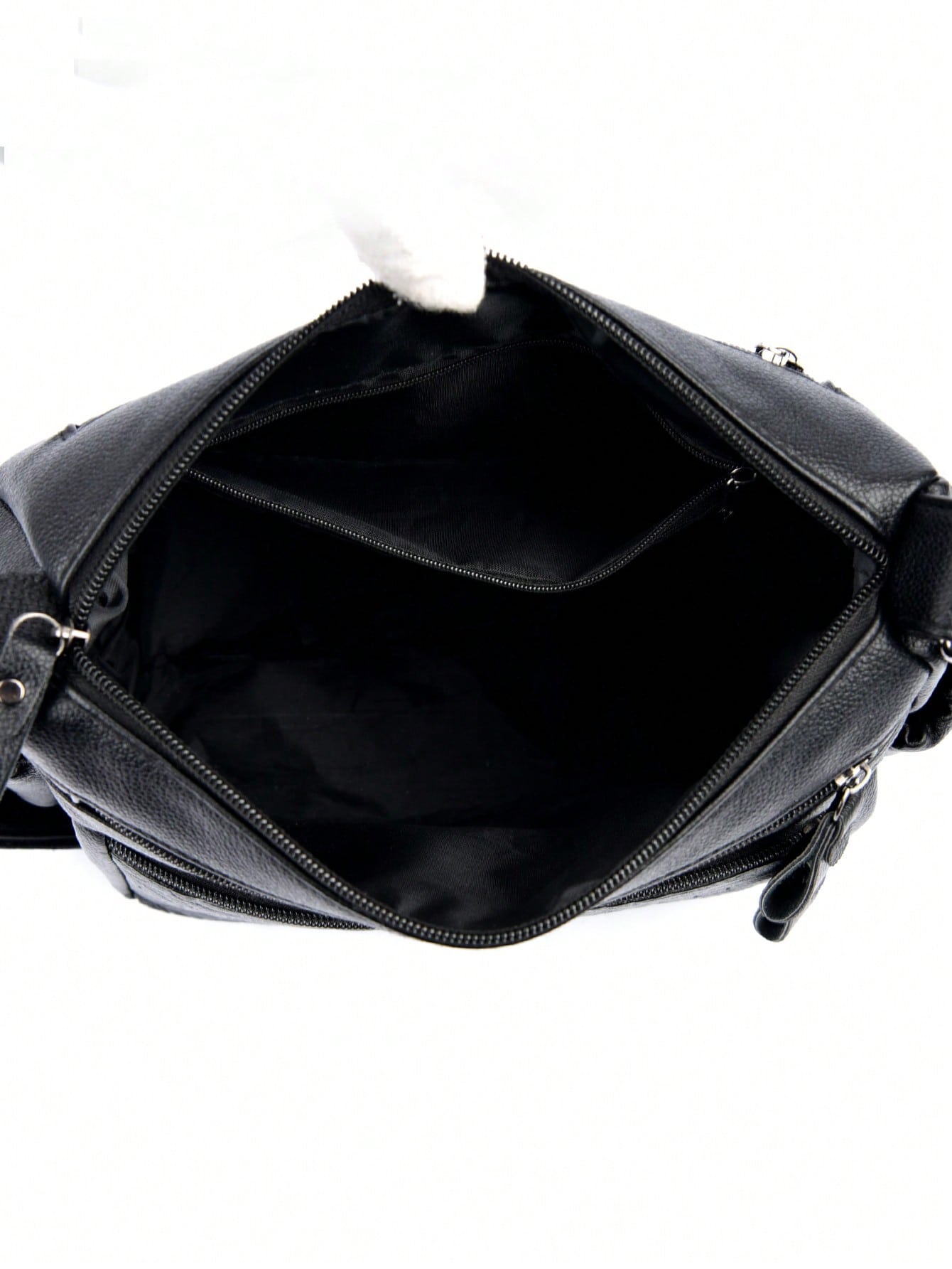 2024 New Style Middle-Aged Mother Crossbody Bag Soft Leather-Like Lady Fashion Shoulder Bag Large Capacity