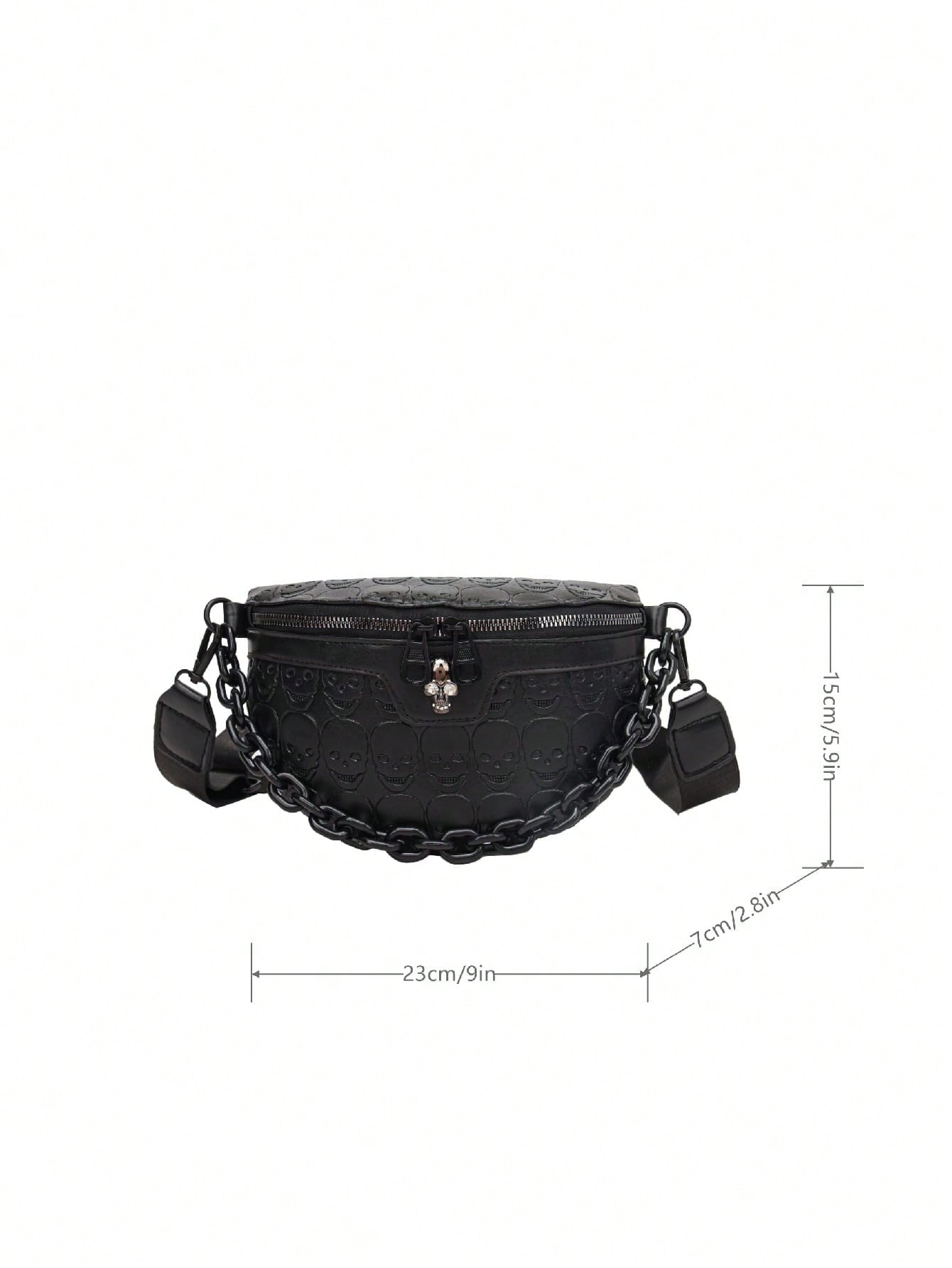 Fashionable Head Chain Chest Bag & Waist Bag, Versatile, Perfect For Horse Riding