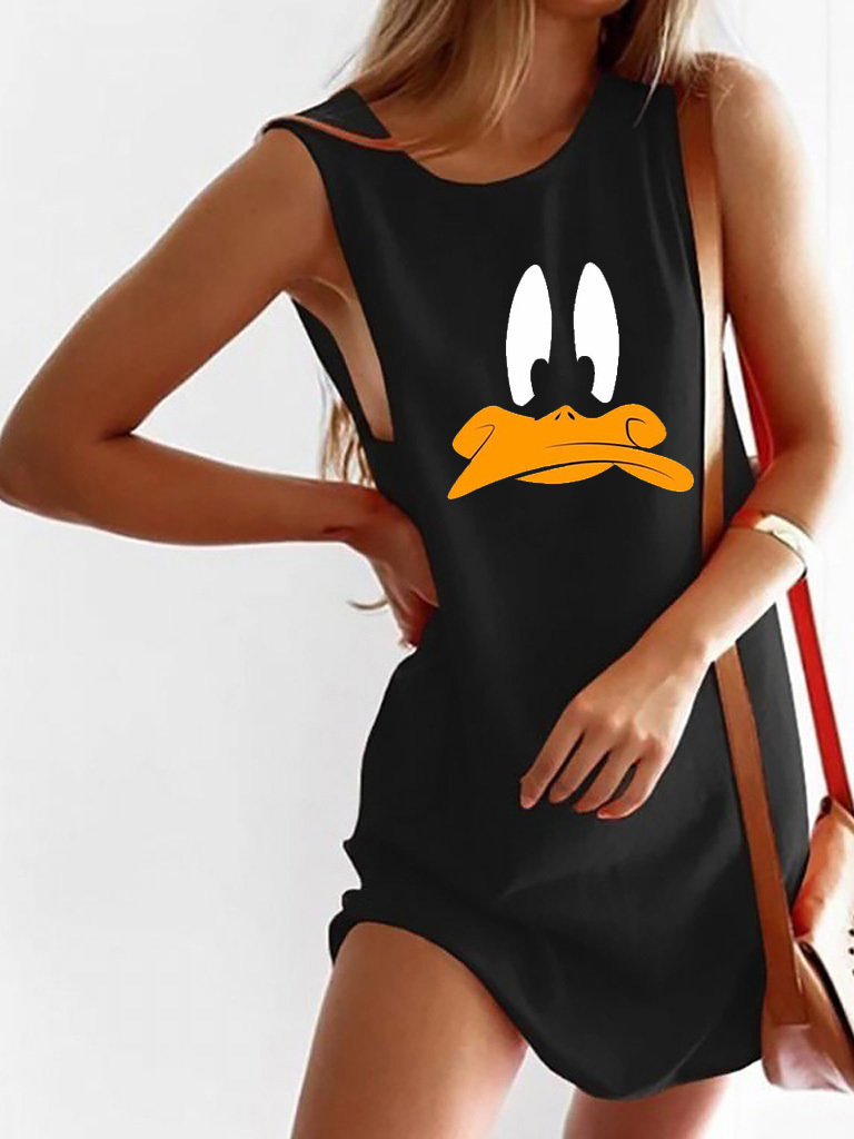 Сукня-майка чорна Daffy Duck