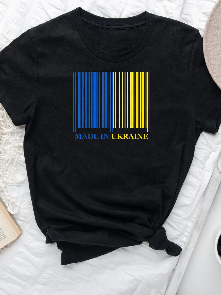 Футболка чоловіча чорна Made in Ukraine