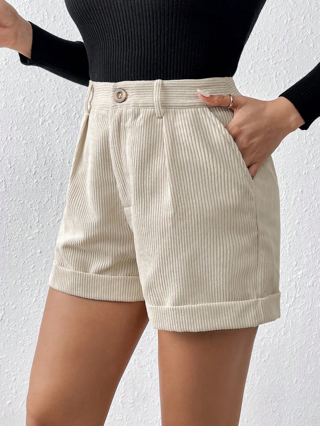 Women's Corduroy Shorts