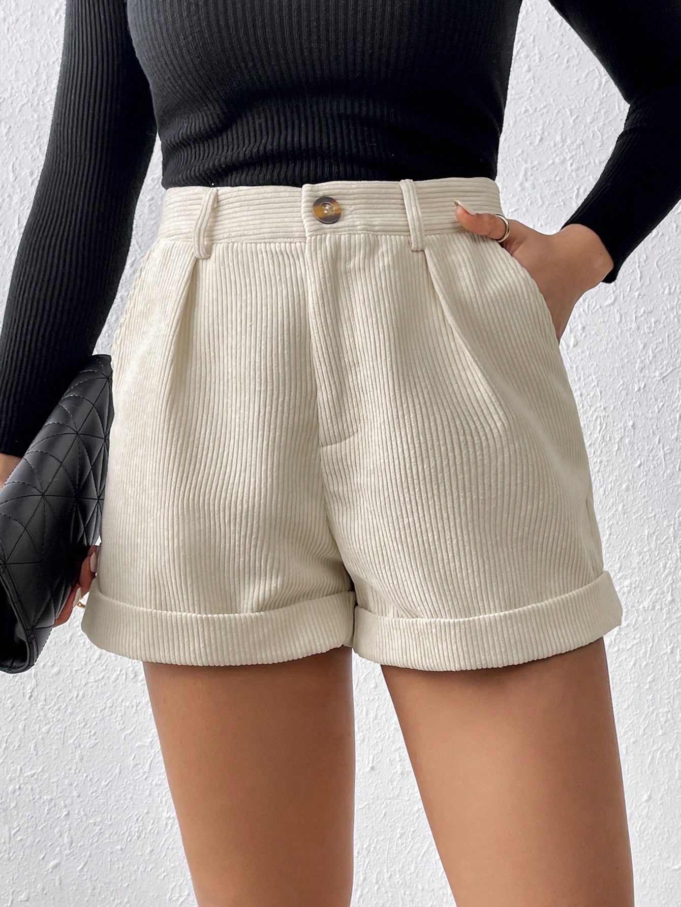 Women's Corduroy Shorts