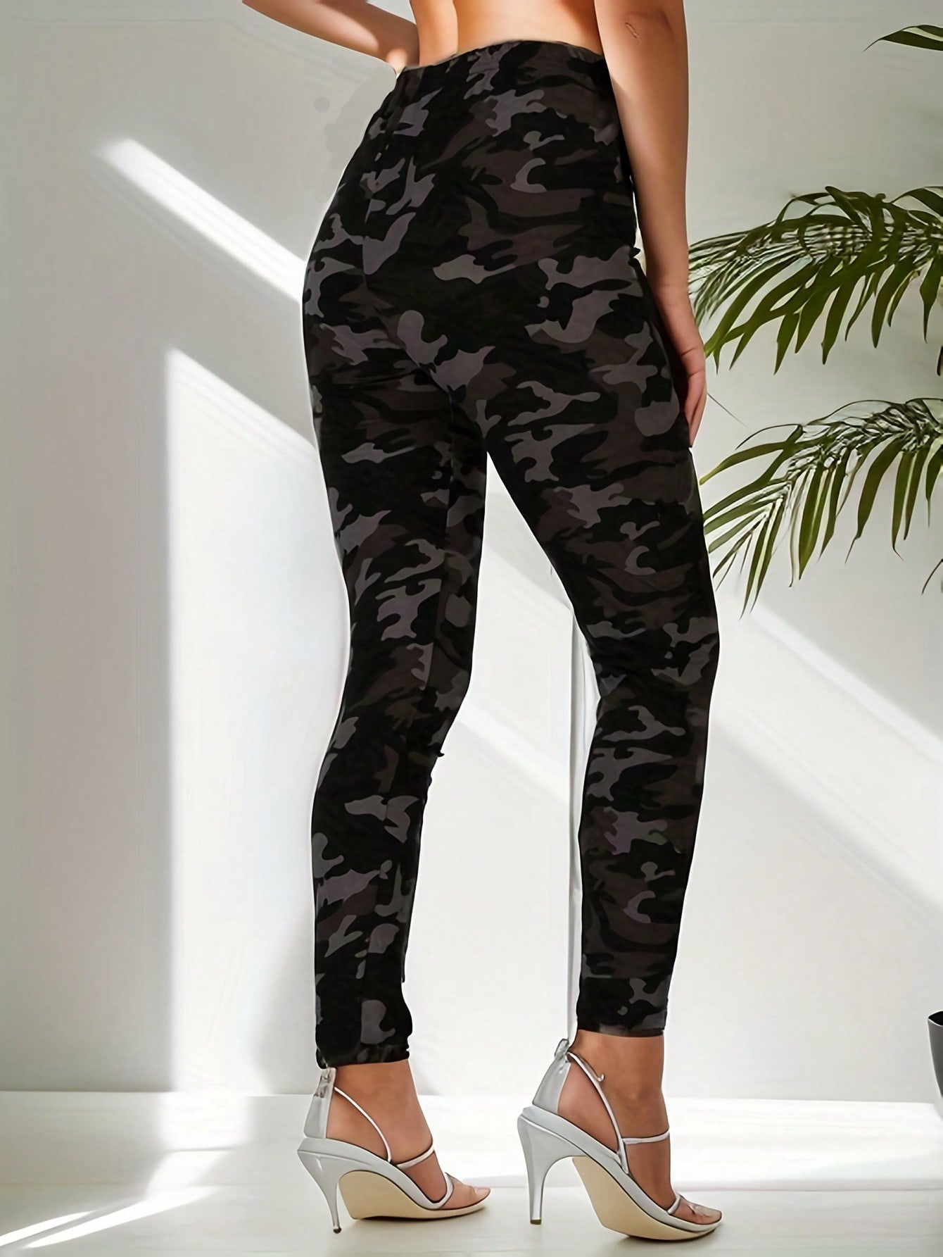 Camo Print Leggings