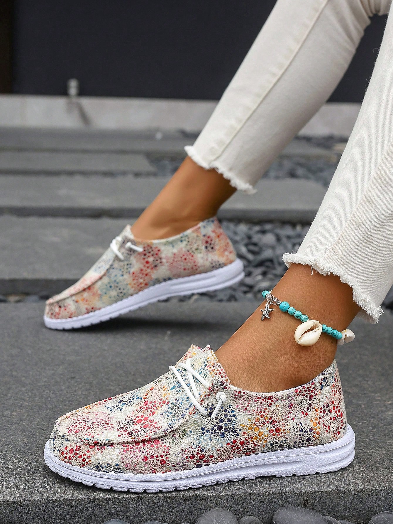 Ladies' Canvas Low-Top Casual Shoes, All-Season New Style Versatile Sneakers