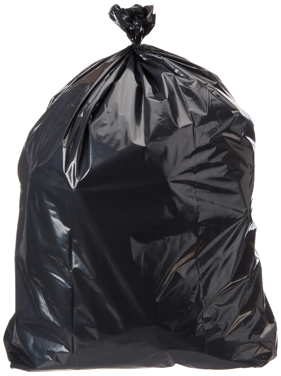 AmazonCommercial 23 Gallon Trash Bags Garbage Bags 11 MIL Unscented Black 150 Count