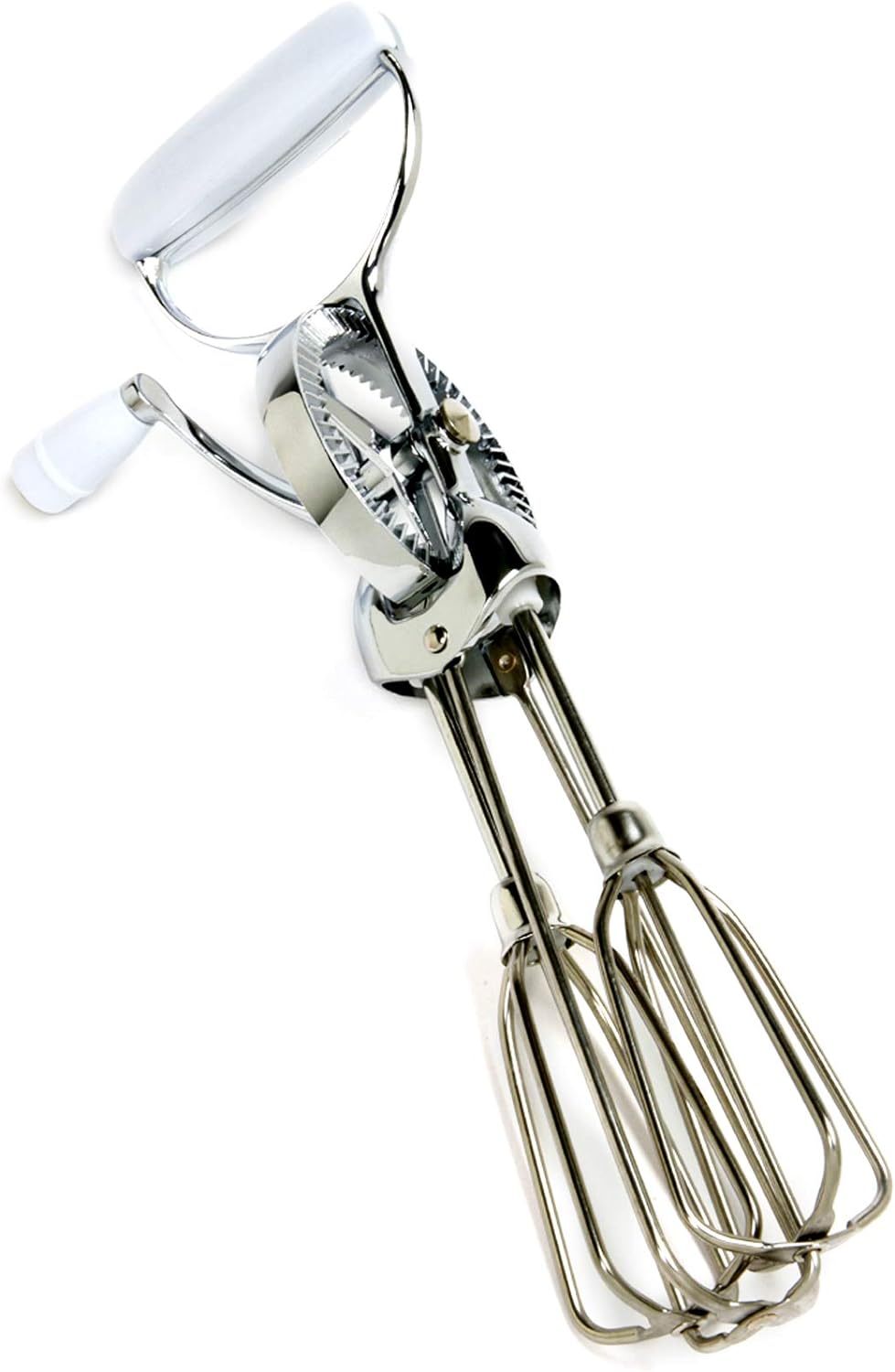 Norpro Egg Beater Classic Hand Crank Style 18/10 Stainless Steel Mixer 12 Inches