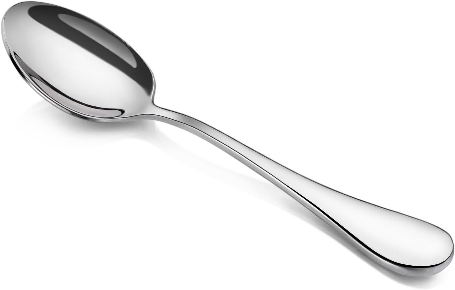 59311 Rain 18/10 Stainless Steel Teaspoon 625-Inch Set of 12 Silver