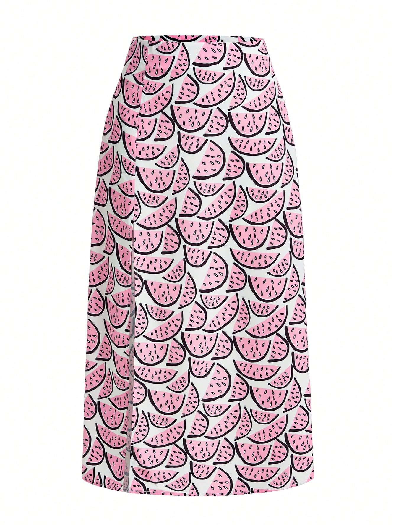 Studio 22 Women's Full-Print High Split Skirt