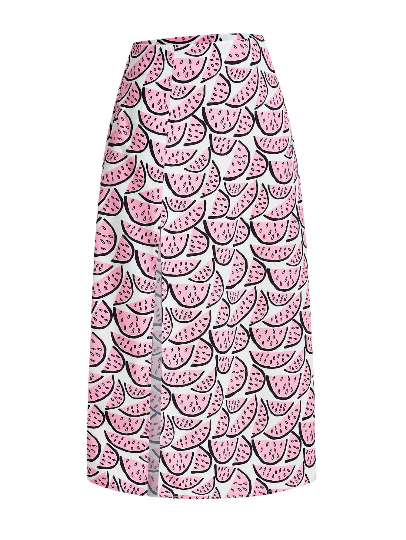 Studio 22 Women's Full-Print High Split Skirt