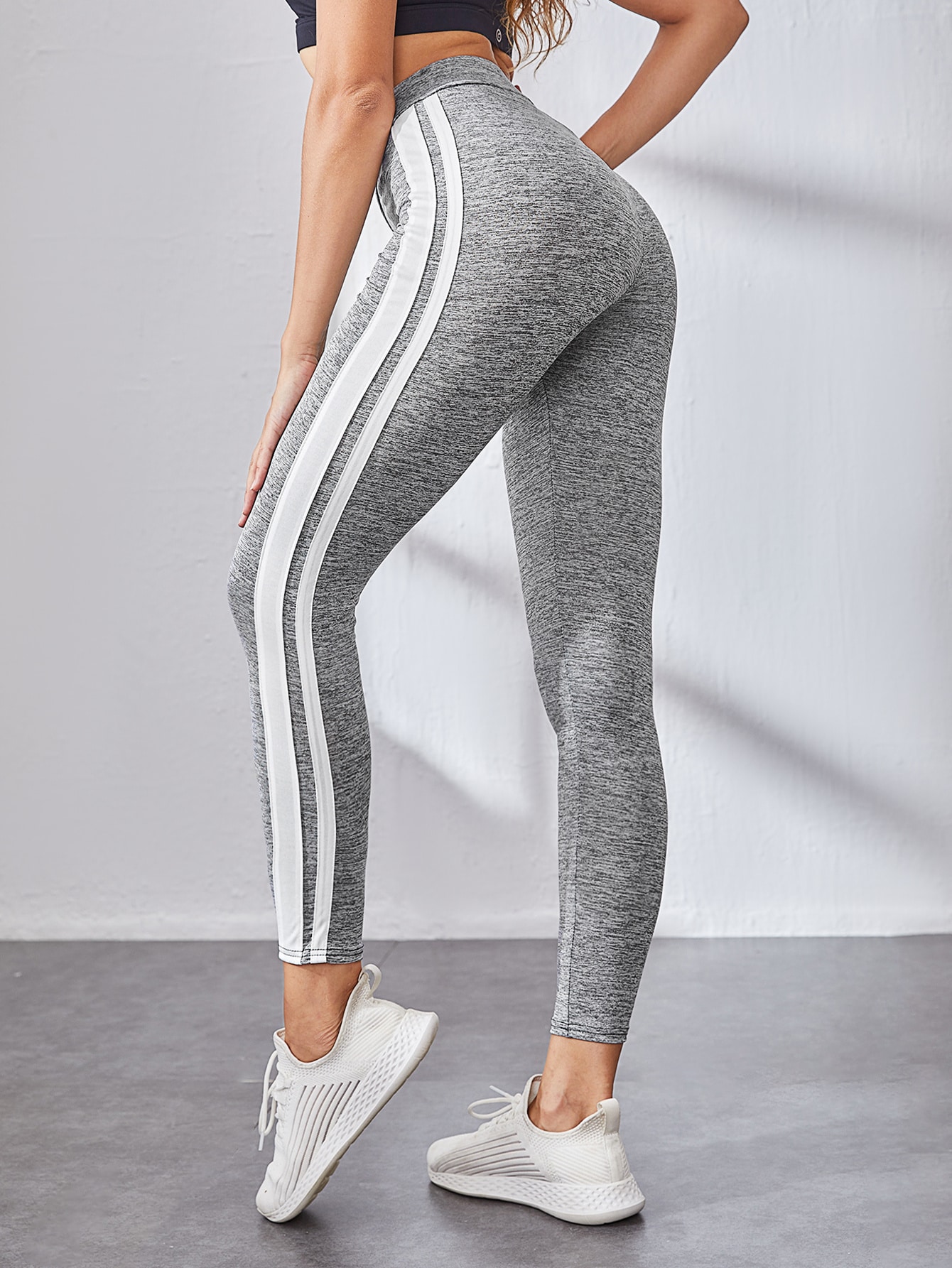 Mulvari Striped Tape Side Leggings