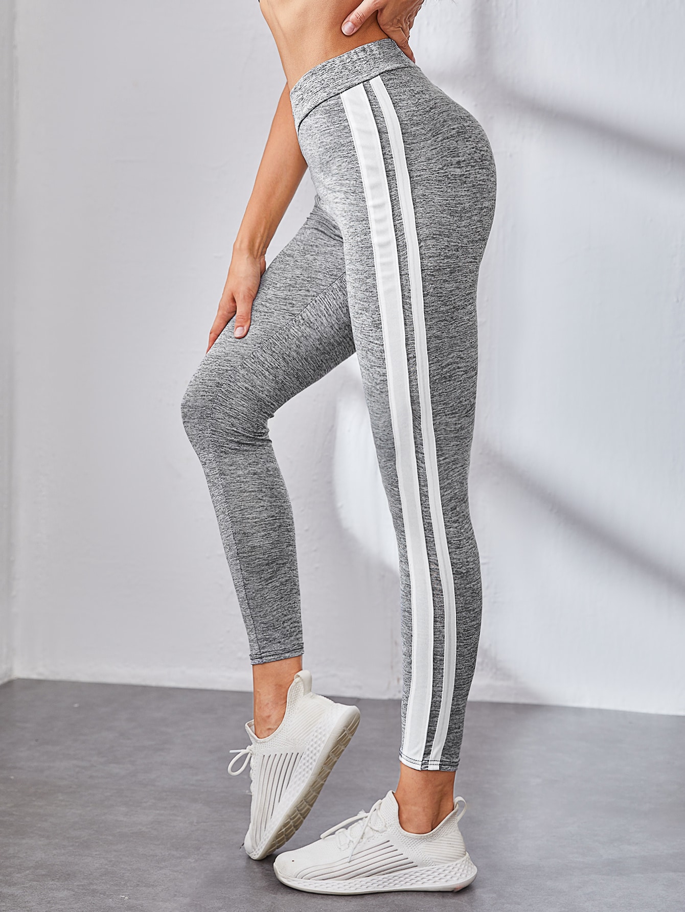 Mulvari Striped Tape Side Leggings