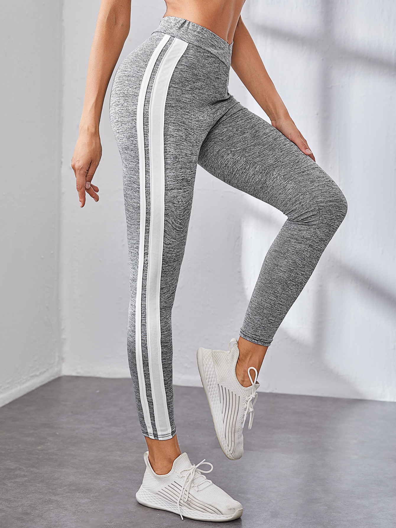 Mulvari Striped Tape Side Leggings