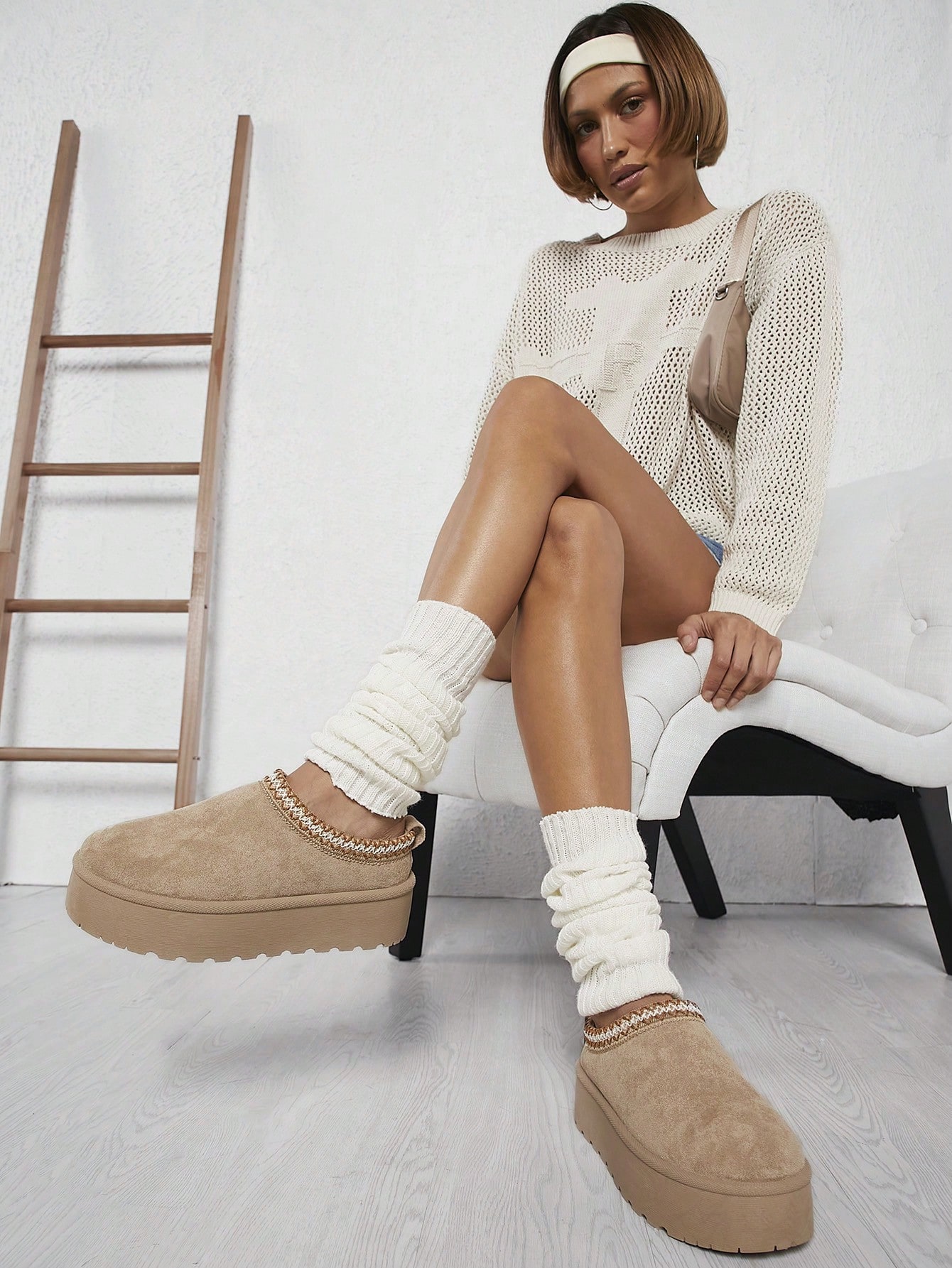 Haute Plain Flatform Warm Shoes