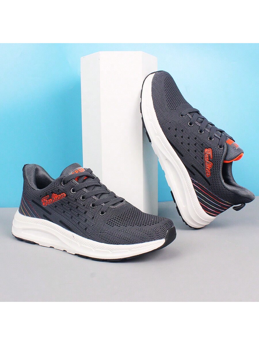 Men Sports Shoes Trendy Running Casual Breathable Anti-Skid Flat High Elastic EVA Ultra-Light Running Shoes Cool Chinese Style M