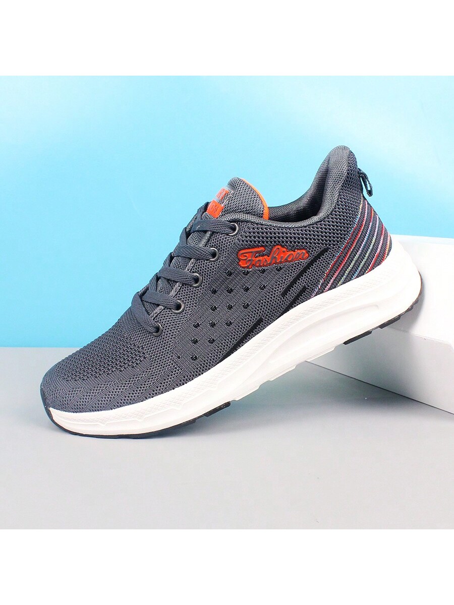 Men Sports Shoes Trendy Running Casual Breathable Anti-Skid Flat High Elastic EVA Ultra-Light Running Shoes Cool Chinese Style M