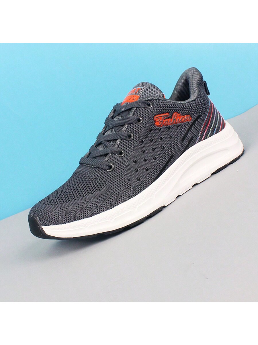 Men Sports Shoes Trendy Running Casual Breathable Anti-Skid Flat High Elastic EVA Ultra-Light Running Shoes Cool Chinese Style M