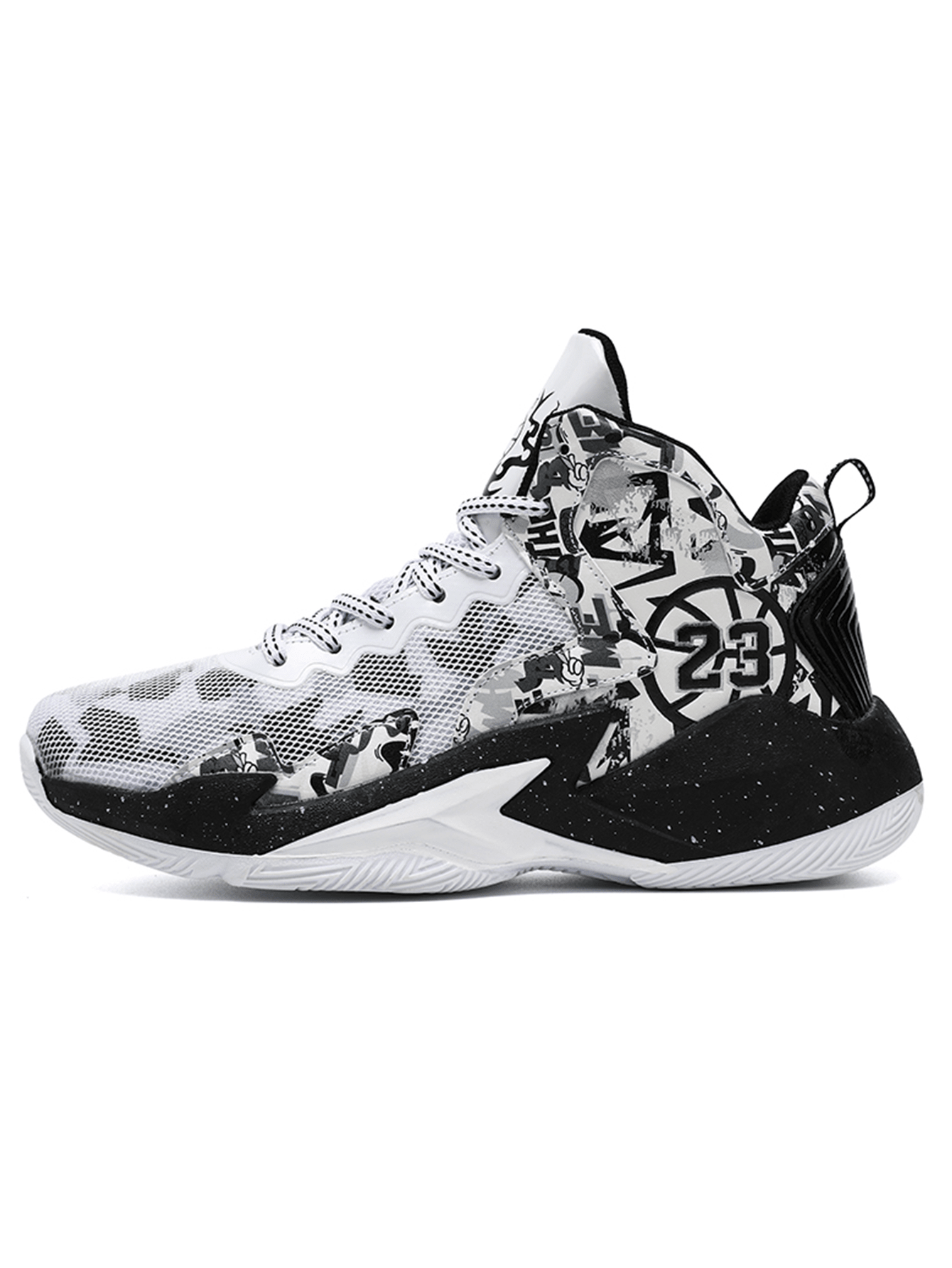 New Trendy Lightweight And Versatile Couple Basketball Shoes, Wear-Resistant, Shock Absorbing, Anti-Slip, Ideal For Professional