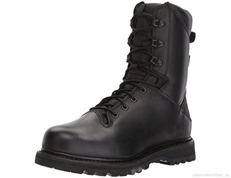 5.11 Tactical Men's 8-Inch Apex Waterproof Leather Combat Military Boots  Black  45.5 EU  Style 12374