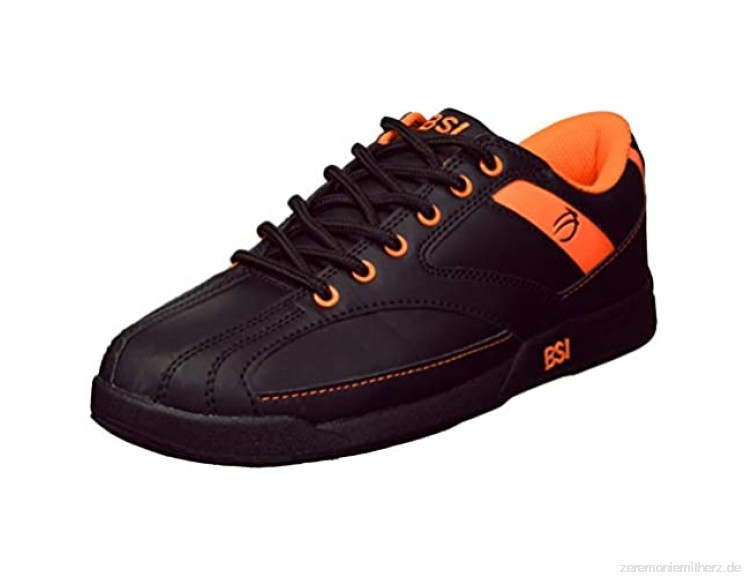 BSI Men's Sport Bowling Shoe  7  Black/Orange