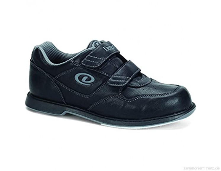 Dexter Men's V Strap Bowling Shoes  Black  9.5