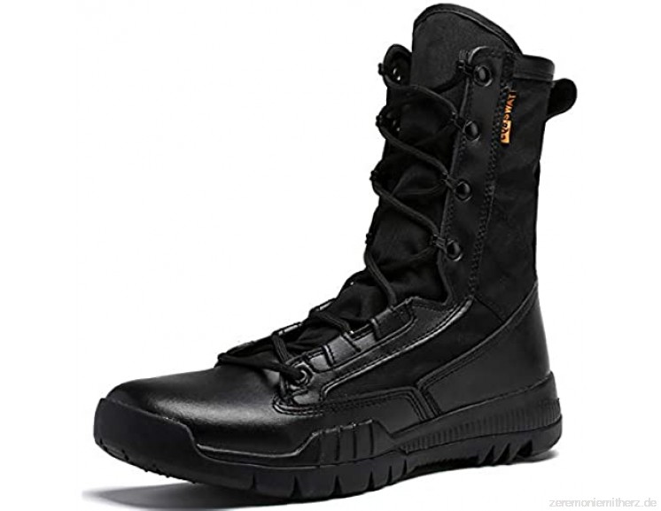 Eisrumu Stiefel Herren Wanderschuhe Damen Army Combat Boots Outdoor Trekking Schuhe Militär & Einsatzstiefel für Unisex Erwachse