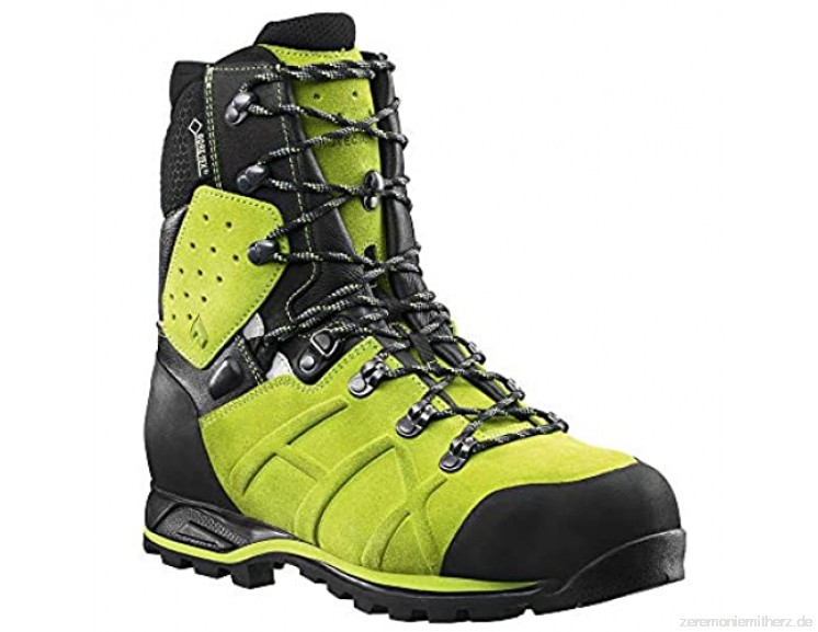 Haix Protector Ultra Schnittschutzstiefel Klasse 2 603108  Farbe:grün/schwarz;Schuhgröße:42 (UK 8)