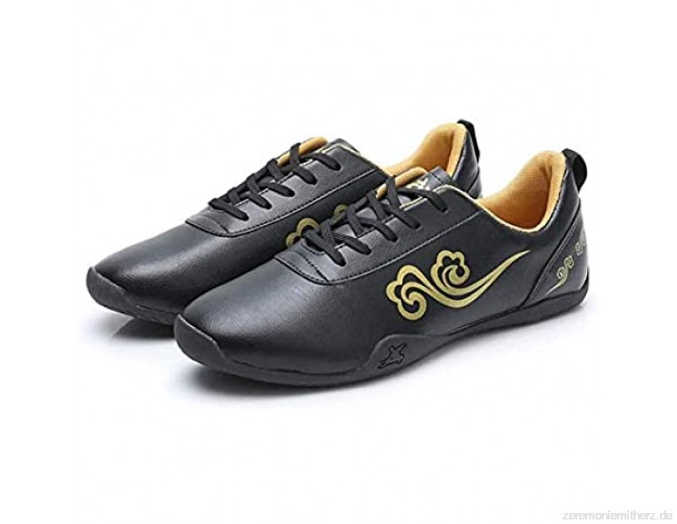 Meng Taekwondo Schuhe  Martial Arts Sneaker Boxen Kung Fu Taichi Leichte Schuhe für Erwachsene und Kinder (Color : Black  Size :