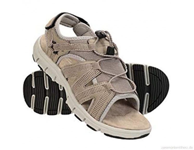 Mountain Warehouse Brisk Damen-Sandalen – leichte Damen-Sommerschuhe  schnell trockene Schuhe  Neopren-Futter  verstellbar – ide