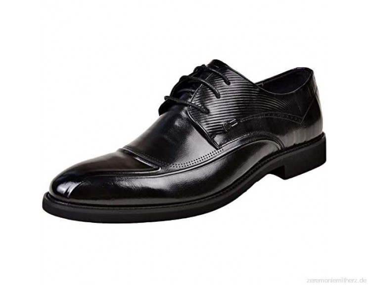 N / A Formal Dress Schuhe Herren Oxford Kleid Schuhe runde Zehe Derby