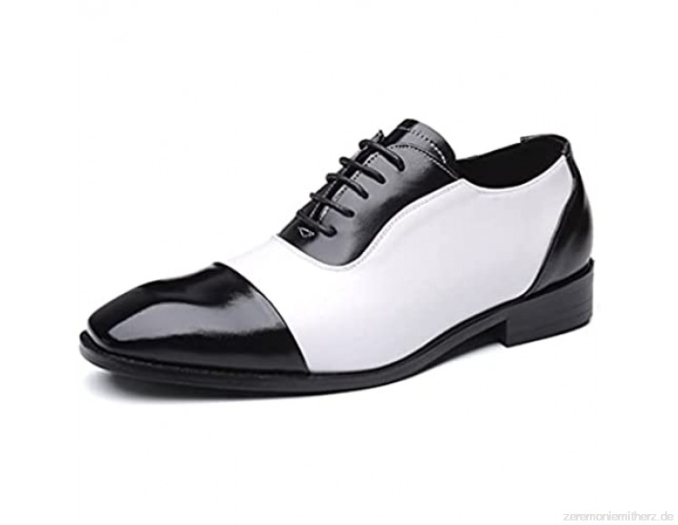TAZAN Herren Anzugschuhe Anzug Schuhe Derby Oxford Lederschuhe Spitze Ligatur Business Hochzeit Männer Leder Vier Jahreszeiten G