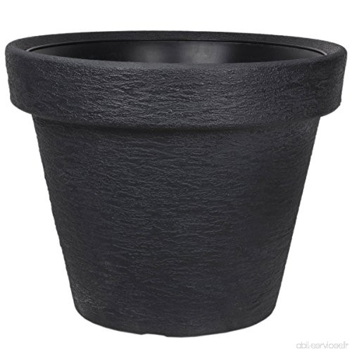 55 5 L Arbre Jardin Pot Fleurs Noir Ø 57 cm pot - B079HYGQK9