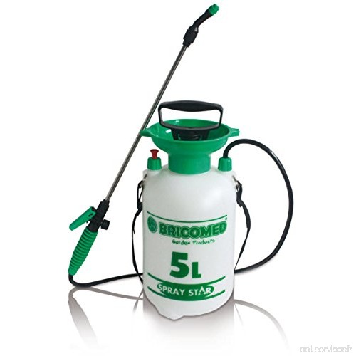 Bricomed – Puérisateur pression 5l. Spray Star  - B073M4RY6F