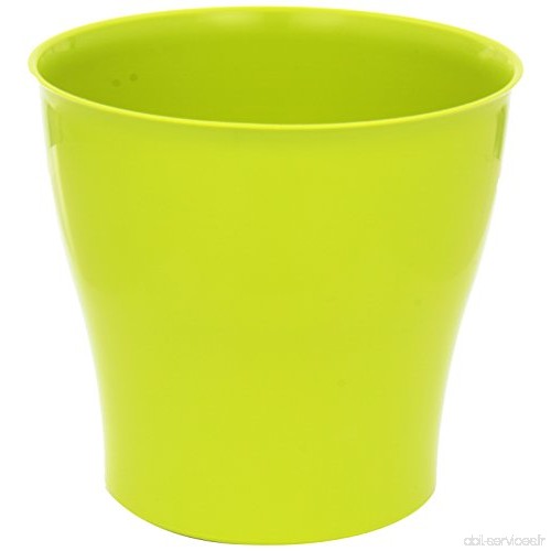Cache-pot en plastique Isabella  vert  18 cm - B00JGS9W1K