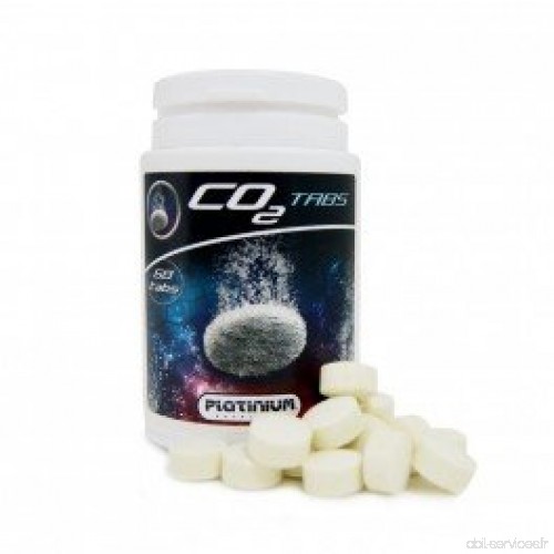 CO2 Tabs - 60 comprimés - Platinium Nutrients pastilles de co2 - B075CNPGT7