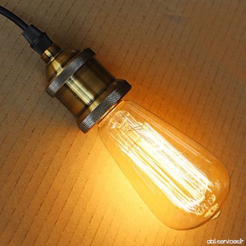 DP ST64 E27 60 W Edison Art Déco Light (220 V) - B073F65M32
