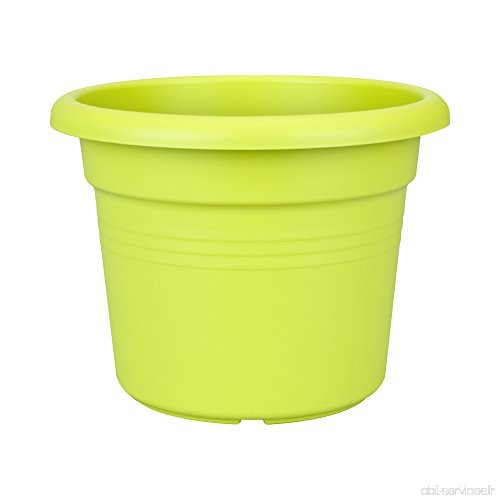 Elho 2104053 Green Basics Cilinder Pot à Fleurs Vert 25 cm - B01BN92TPK