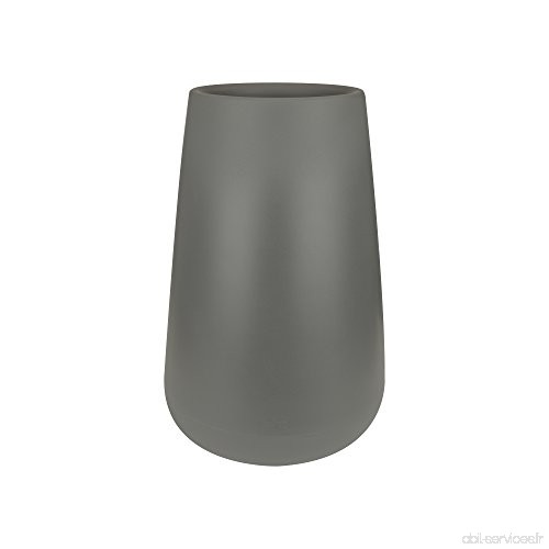 Elho Pure Cone High Cache Pot 55cm - Stone Grey - B00R67I5AC