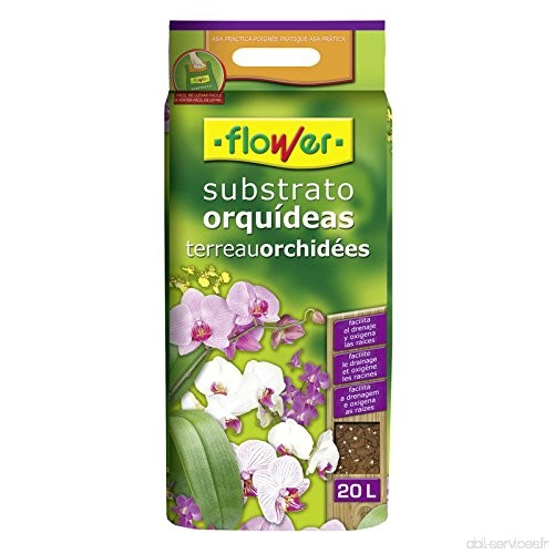Flowers 4 – 80045 – substrato orchidées 20L - B06WVBXJFS