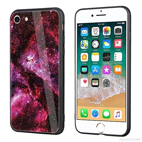 For iPhone 6 Plus 5.5 Case  Cover for iPhone 6S Plus  CrazyLemon Advanced Technology Material Strong Tempered Glass + Soft TPU B