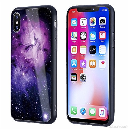 For iPhone X / iPhone 10 Case  CrazyLemon Advanced Technology Material Strong Tempered Glass PC Back + Soft TPU Bumper Ultra Sli