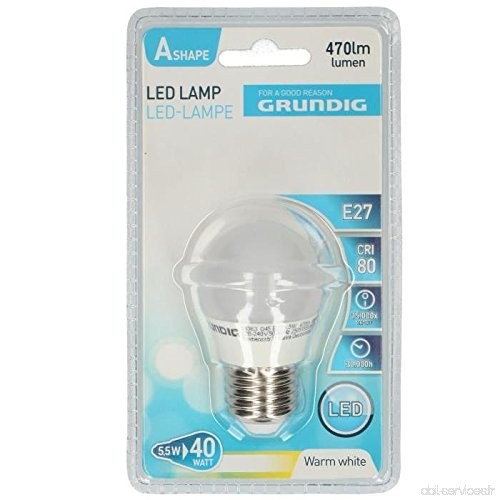 GRUNDIG Ampoule LED G45 - 5.5W - 470lm - 3000k - B076NMJKRD