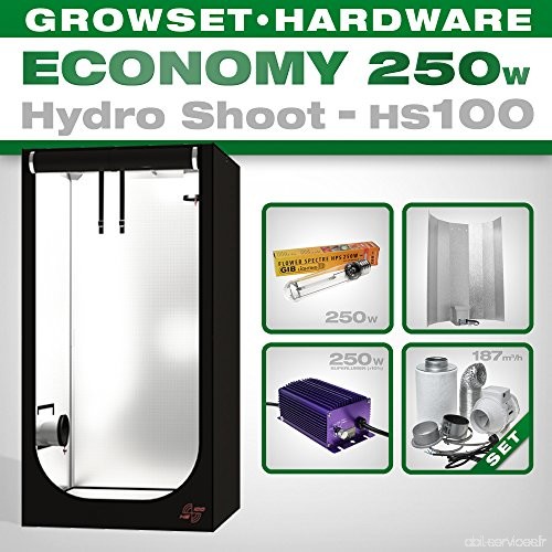 Hydro Shoot HS100 Grow Kit 250 W Economy - B01N58VY35